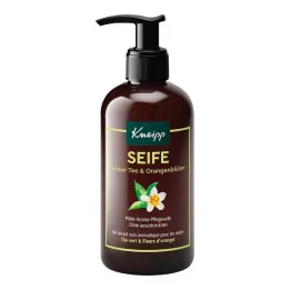 Kneipp soap green tea & orange blossom mild aroma care soap, 250 ml