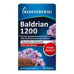 Klosterfrau Valerian 1200 tablets, 30 pcs