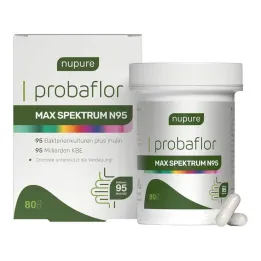 Nupure probaflor Max Spektrum N95 gastro-resistant capsules, 80 pcs