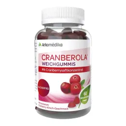 Cranberola soft rubbers, 60 pieces