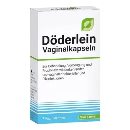 Döderlein vaginal capsules with lactic acid bacteria, 7 pieces
