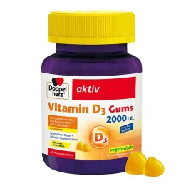 Doppelherz Vitamin D3 2000 I.E. Gums, 40 pcs