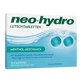 Neo-Hydro lozenges menthol sugar-free, 24 pcs