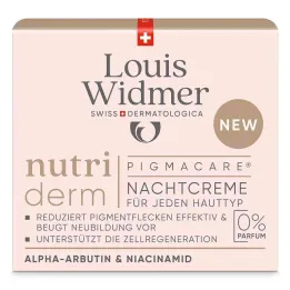 Widmer nutriderm Pigmacare night cream without P., 50 ml