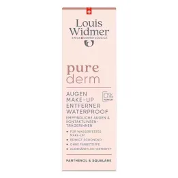 Widmer purederm eye make-up remover waterproof without P., 100 ml