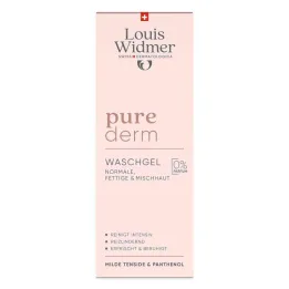 Widmer purederm washing gel unscented, 125 ml