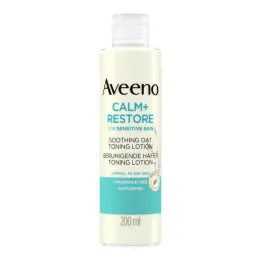 Aveeno Calm + Restore soothing oat toning lotion, 200 ml