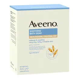 Aveeno Soothing Bath Additive, 8X42 g