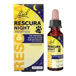Bach flowers Original Rescura Night Pets drops alcohol-free, 10 ml