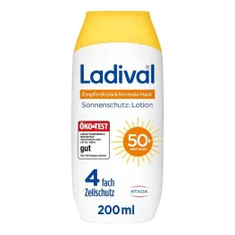 Ladival sensitive &amp; normal skin lotion LSF 50 + , 200 ml