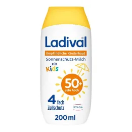 Ladival sensitive childrens skin milk LSF 50 +, 200 ml