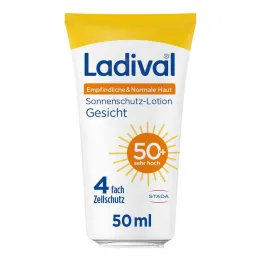 Ladival sensitive skin lotion face LSF 50 + , 50 ml