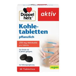 Doppelherz charcoal tablets, 30 pcs
