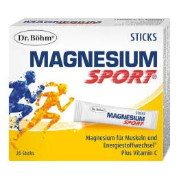 Dr.Böhm Magnesium Sport Sticks, 20X1.5 g