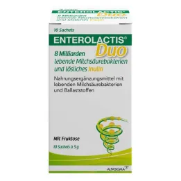 Enterolactis Duo powder sachets, 10x5 g