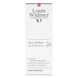 Widmer Deodorant Spray Antiperspirant unscented, 75 ml