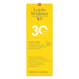 Widmer sun Gel 30 without P., 100 ml