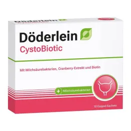 Döderlein Cystobiotic lactic acid bacteria + cranberry powder, 10x4 g
