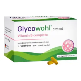 Glycowohl Vitamin B complete + Inositol + Choline capsules, 140 pcs