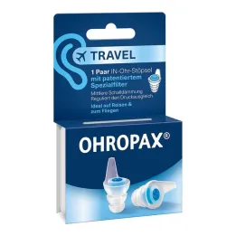 Ohropax Travel filter plugs in-ear, 2 pieces