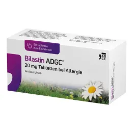 Bilastine ADGC 20 mg tablets for allergies, 50 pcs
