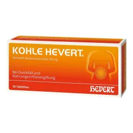 Charcoal Hevert tablets, 30 pcs