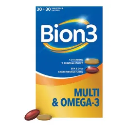 BION3 Multi + Omega-3 combination pack, 2x30 pieces