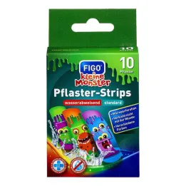Figo childrens plasters little monsters, 10 pcs