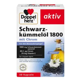Doppelherz black cumin oil 1800 capsules, 50 pieces