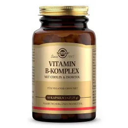 Solgar Vitamin B complex capsules (50 pieces)