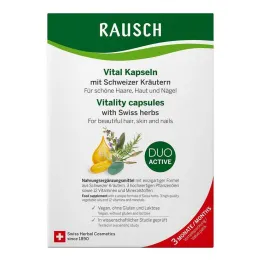 Rausch Vital capsules with Swiss herbs, 3X30X2 pcs