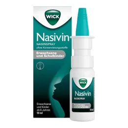 WICK Nasivin nasal spray OK adults / Schulkin.0.5 mg / ml, 10 ml