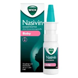 WICK Nasivin dosage dropper oK Baby 0.1 mg / ml Ntr, 5 ml