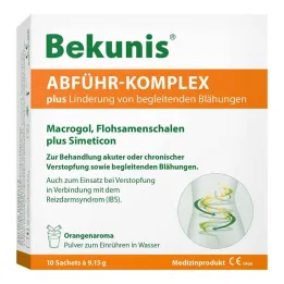 Bekunis laxative complex plus powder, 10X9.15 g