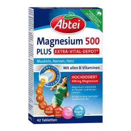 Abbey Magnesium 500 Plus tablets, 42 pcs