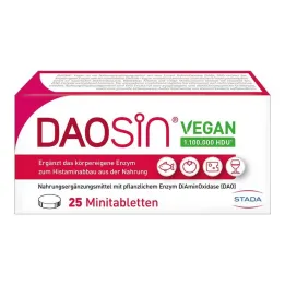 Daosin vegan tablets, 25 pcs