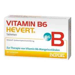 VITAMIN B6 HEVERT tablets, 60 pcs