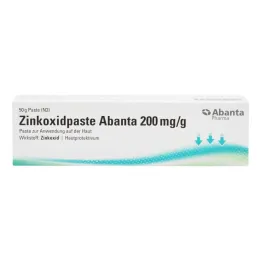 Zinc oxide paste Abanta 200 mg / g Paste for use on the skin, 50 g
