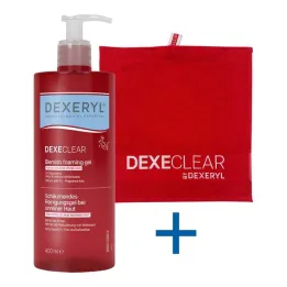 Dexeryl Dexeclear foaming cleansing gel for impure skin, 400 ml