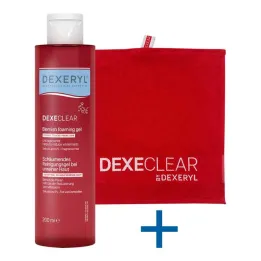 Dexeryl Dexeclear foaming cleansing gel for impure skin, 200 ml