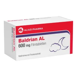 Valerian AL 600 mg film-coated tablets, 30 pcs