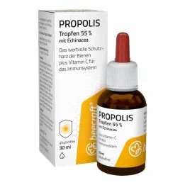 Beecraft Propolis drops 55% plus Echinacea, 30 ml