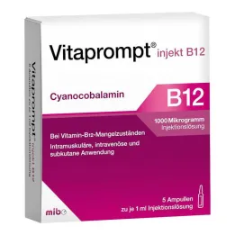 Vitaprompt injekt B12 1000 µg injection solution, 5X1 ml