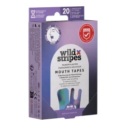 Wild Stripes Mouth Tapes Sunset Plasters, 20 pcs
