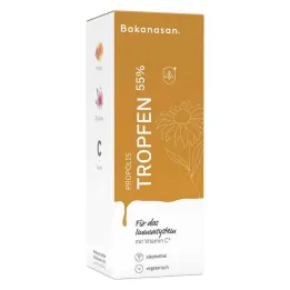 Bakanasan Propolis drops 55%, 30 ml
