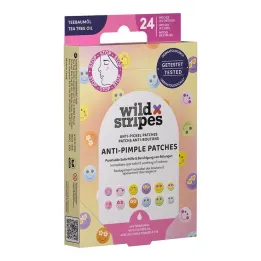 Wild Stripes Anti-Pimple Patches Smile Stop, 24 pcs