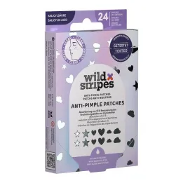 Wild Stripes Anti-Pimple Patches Holo Clear, 24 pcs