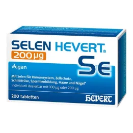 Selenium Hevert 200 µg tablets, 200 pcs