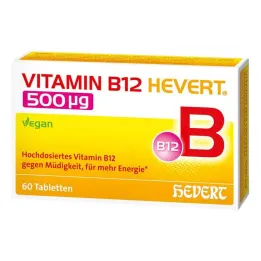 Vitamin B12 Hevert 500 µg tablets, 60 pcs