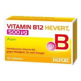 Vitamin B12 Hevert 500 µg tablets, 120 pcs